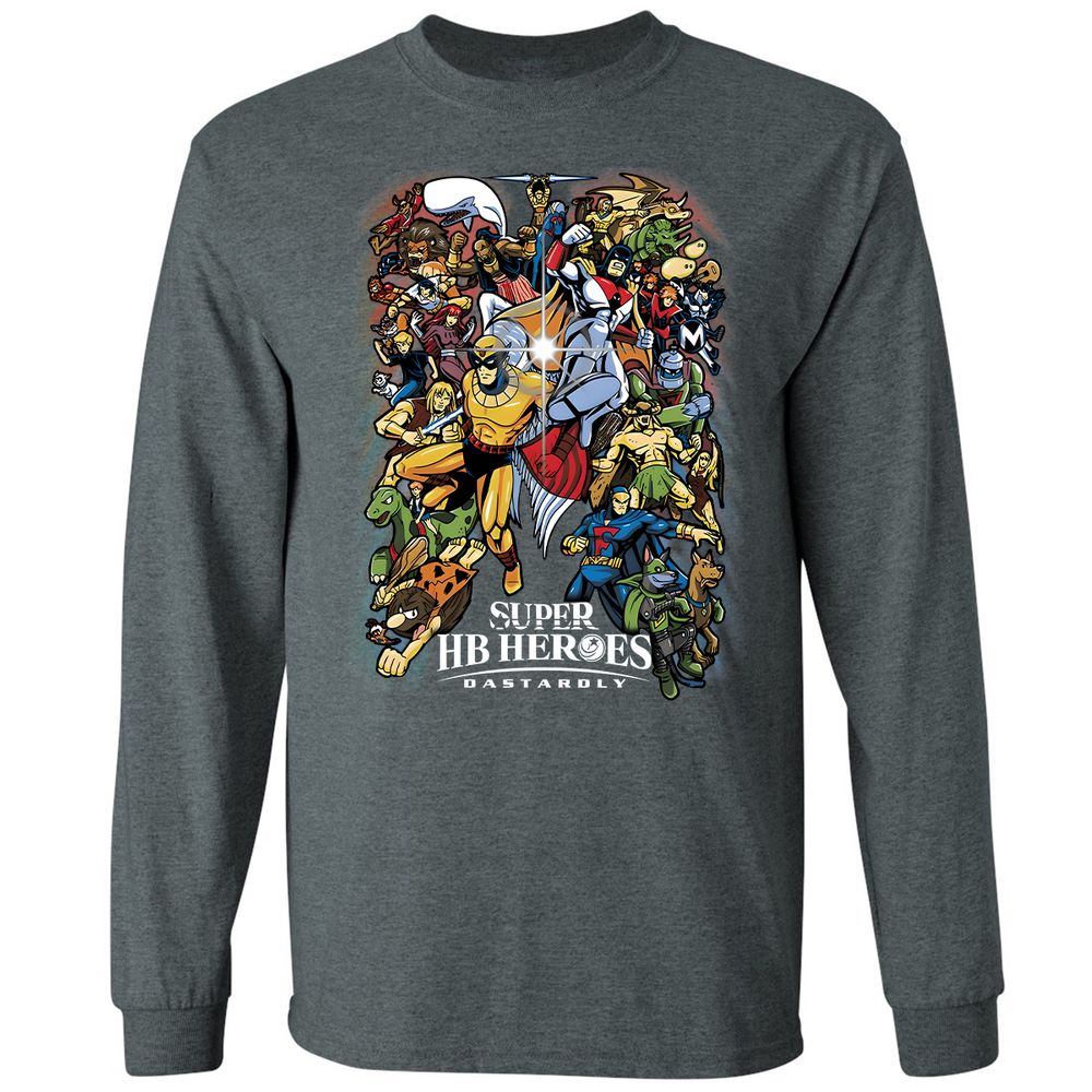 Long Sleeve T-Shirt - R6QPZ7LN - Dark Heather - 15