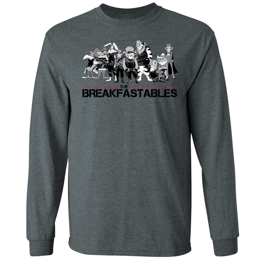 Long Sleeve T-Shirt - KU9XSV28 - Dark Heather - 15