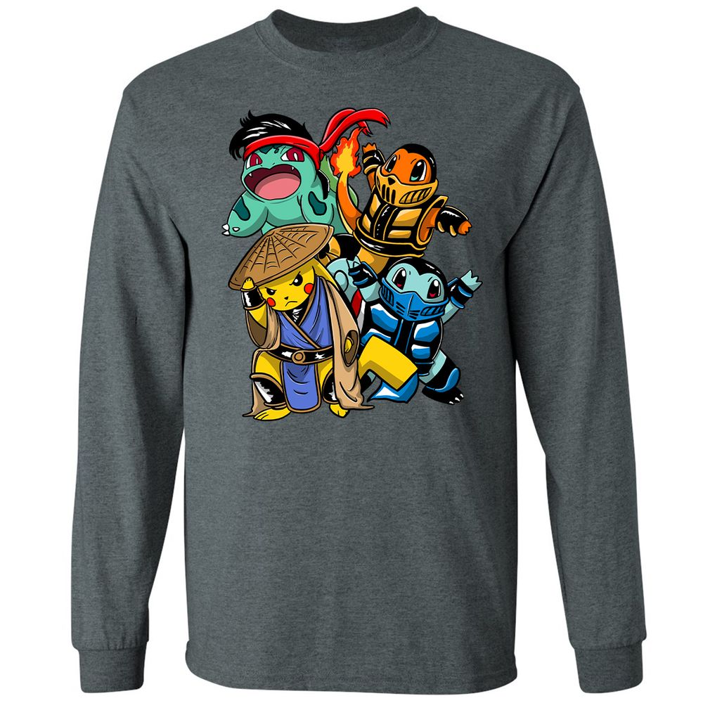 Long Sleeve T-Shirt - 97CS8ZPP - Dark Heather - 15