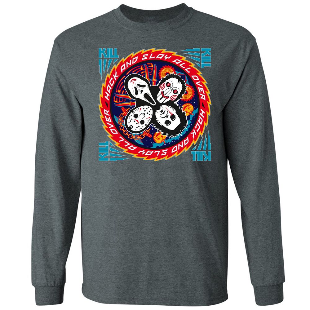 Long Sleeve T-Shirt - FV3K6WYZ - Dark Heather - 15