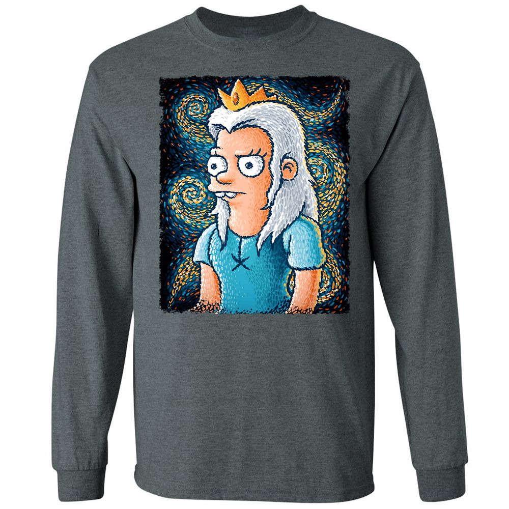 Long Sleeve T-Shirt - RHXNVB3C - Dark Heather - 15