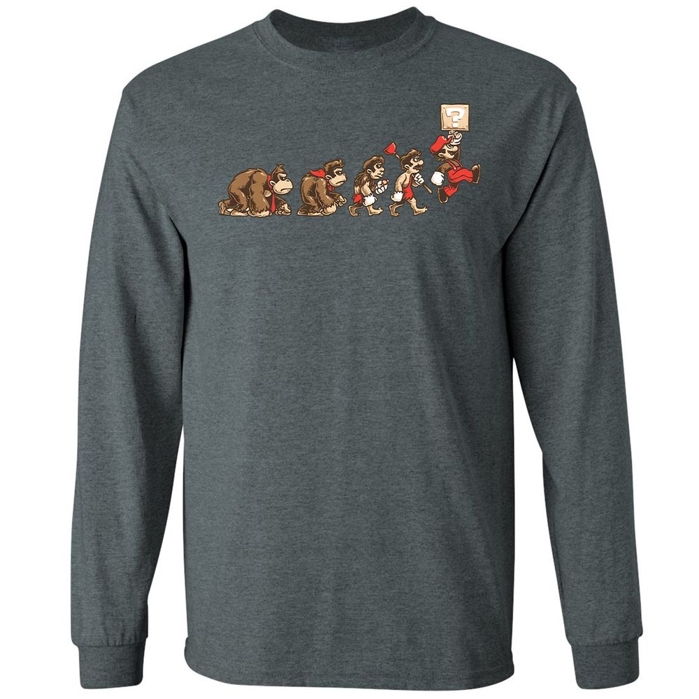 Long Sleeve T-Shirt - NG316HJC - Dark Heather - 15