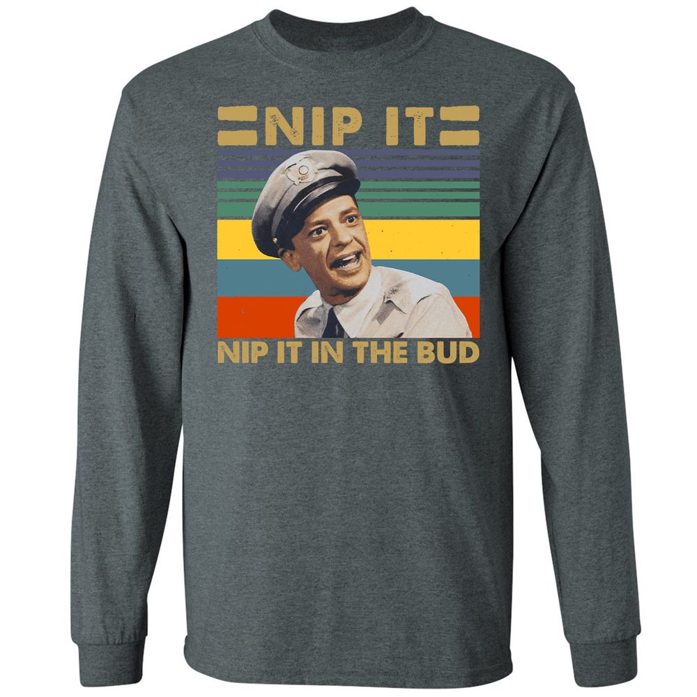 Long Sleeve T-Shirt - 1W84EZZ3 - Dark Heather - 15
