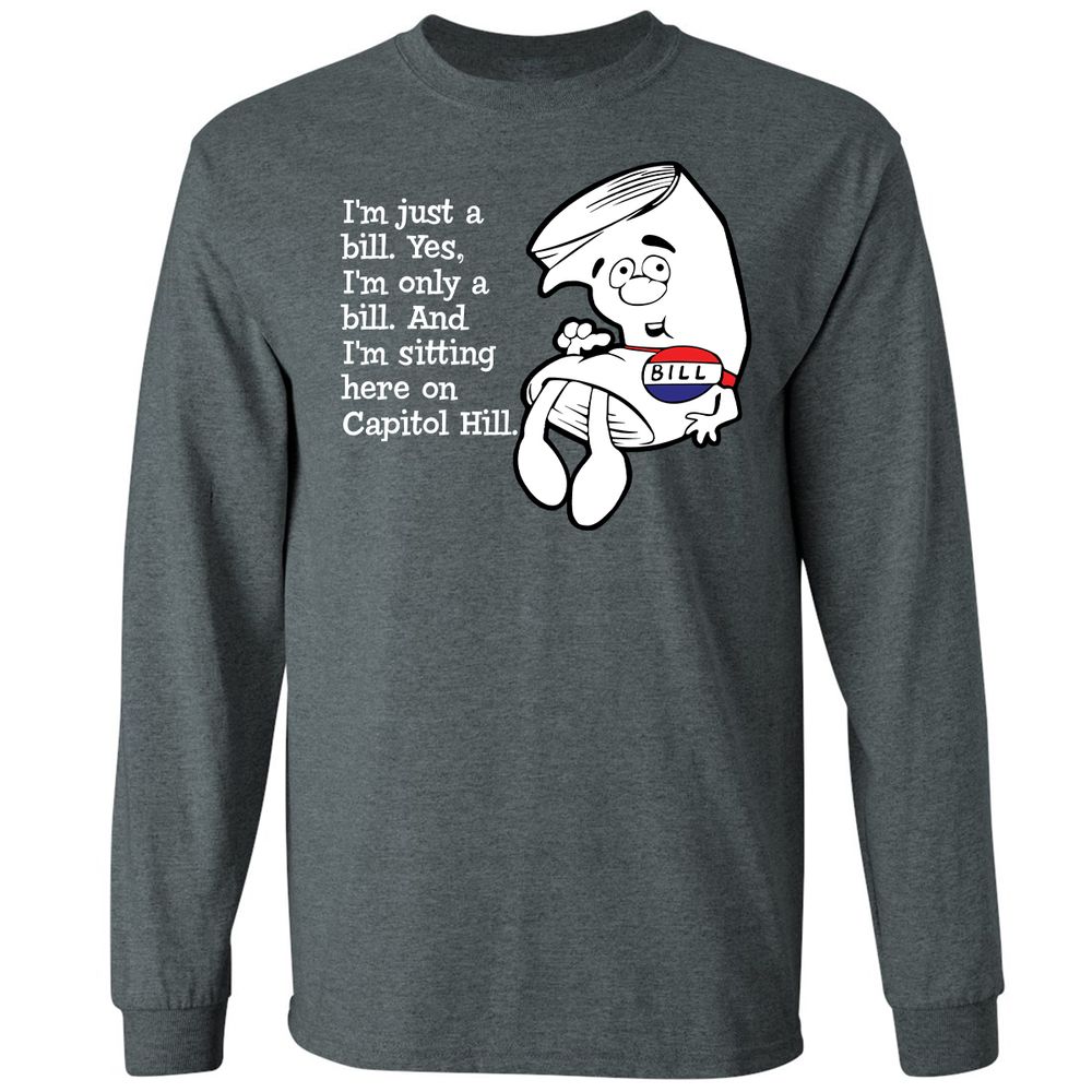 Long Sleeve T-Shirt - LQAYW2Q9 - Dark Heather - 15