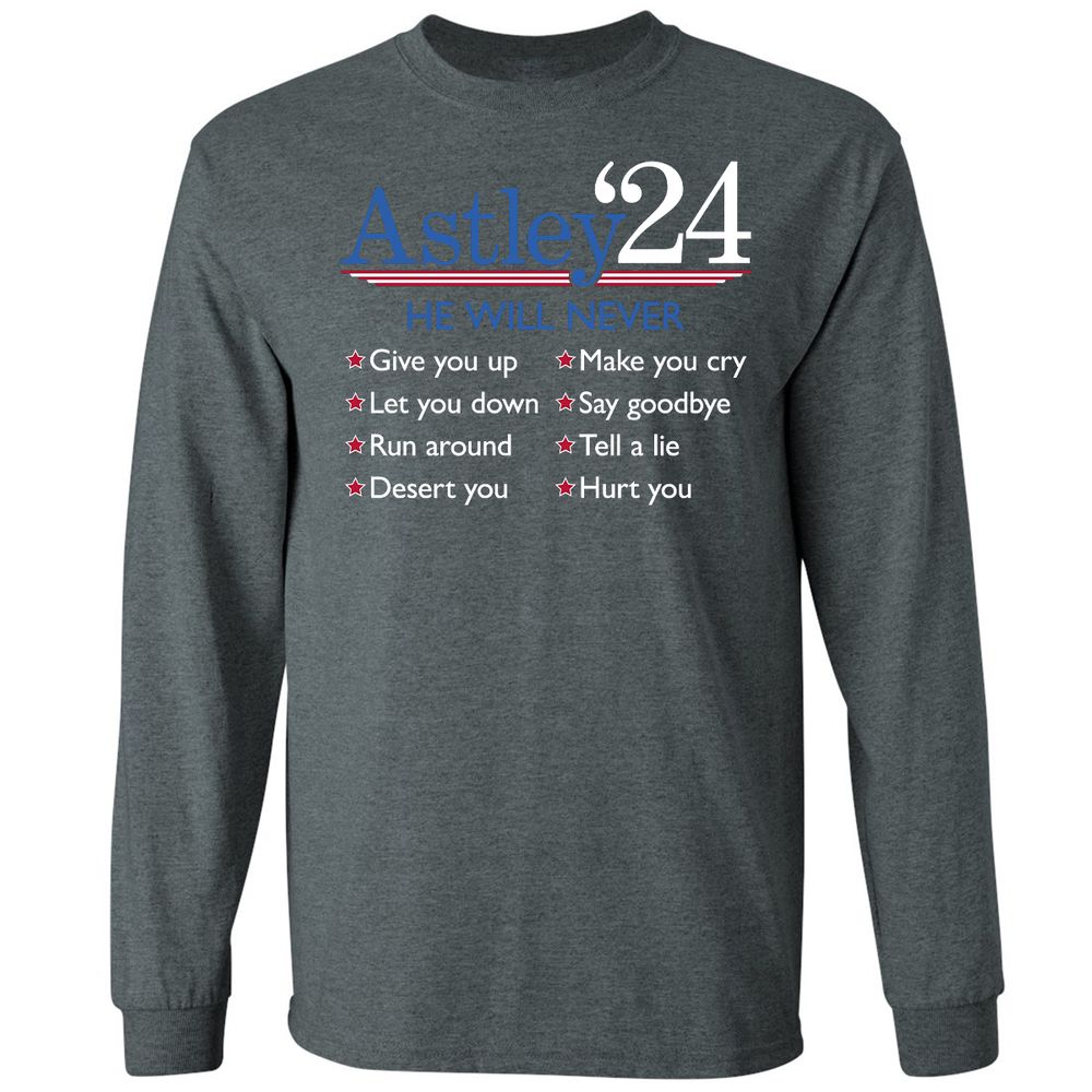 Long Sleeve T-Shirt - DUB4MA86 - Dark Heather - 15