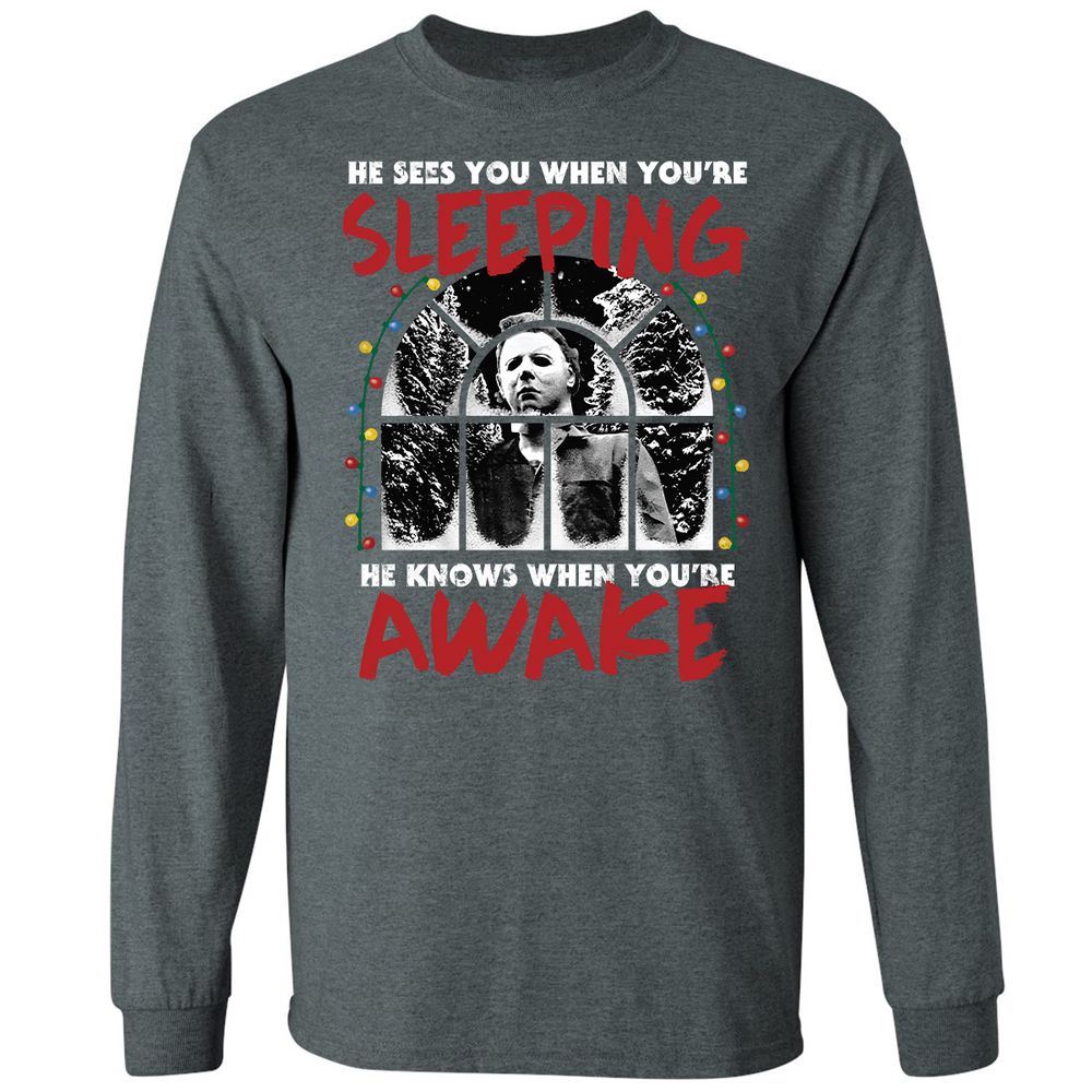 Long Sleeve T-Shirt - UN4H8UPA - Dark Heather - 15