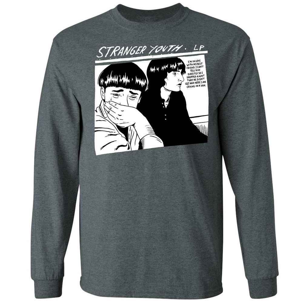Long Sleeve T-Shirt - A8VFNZNR - Dark Heather - 15