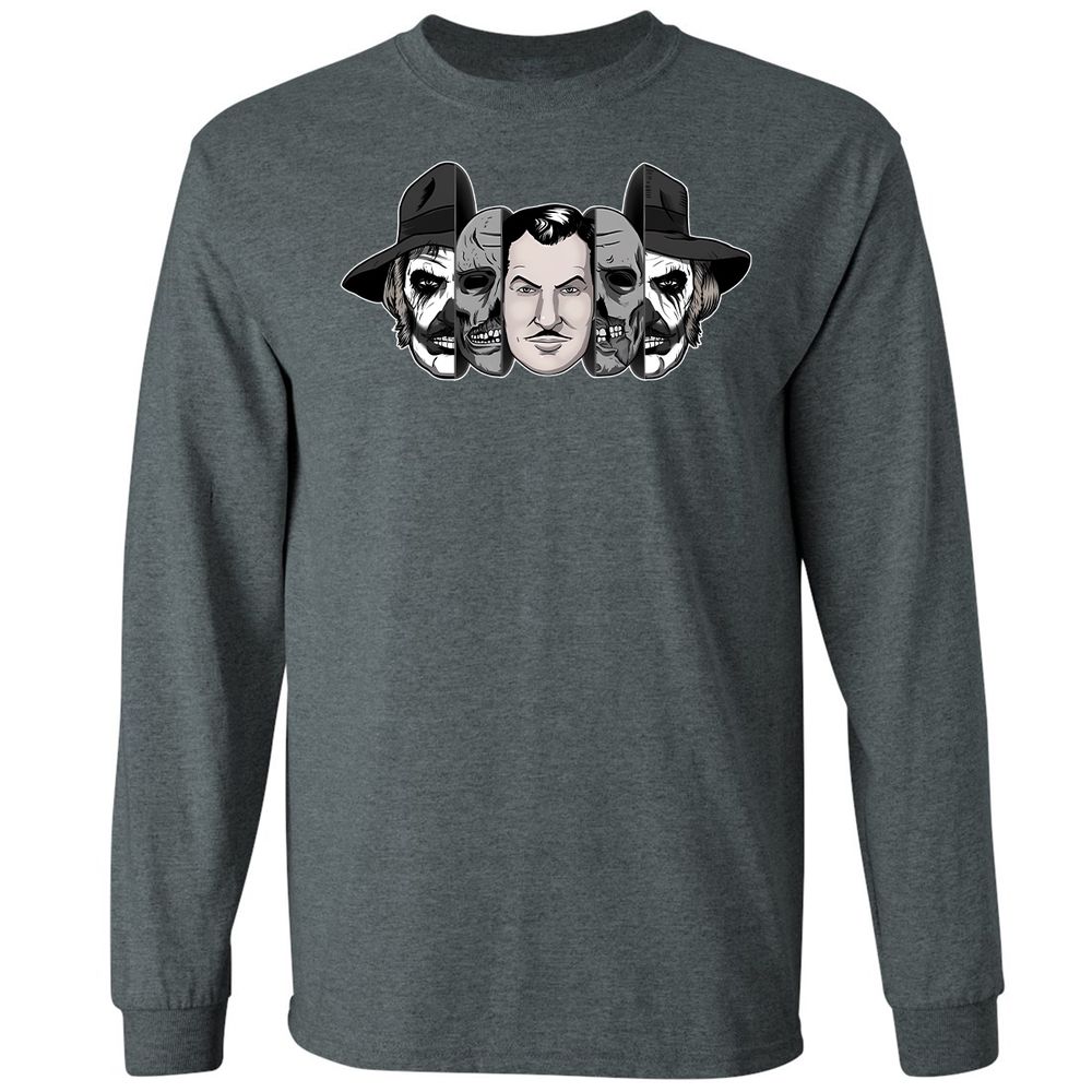 Long Sleeve T-Shirt - WVCRRGX6 - Dark Heather - 15