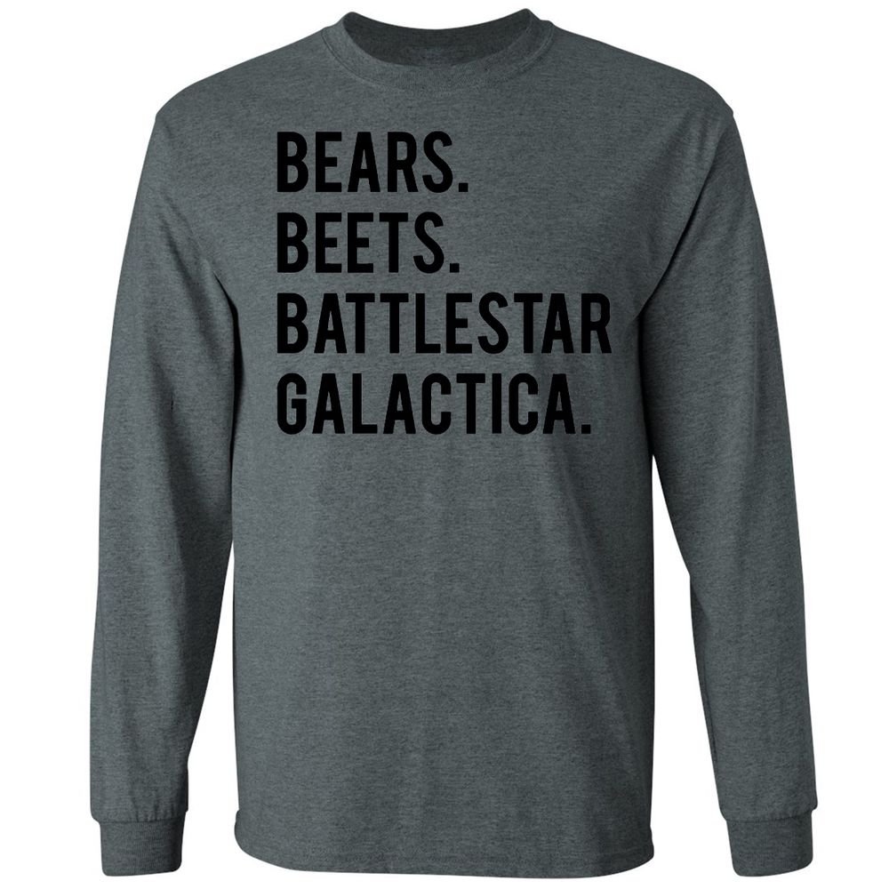 Long Sleeve T-Shirt - QXNYRL1G - Dark Heather - 15