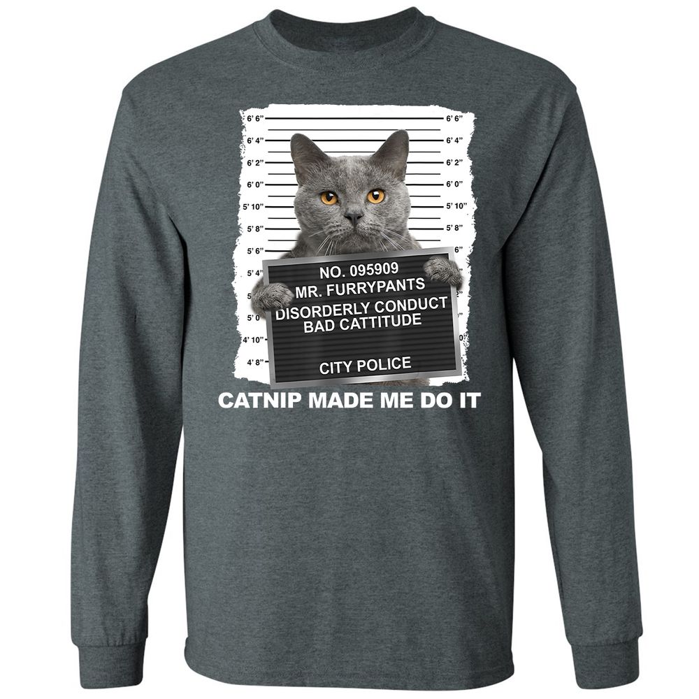 Long Sleeve T-Shirt - TY3N1L5E - Dark Heather - 15