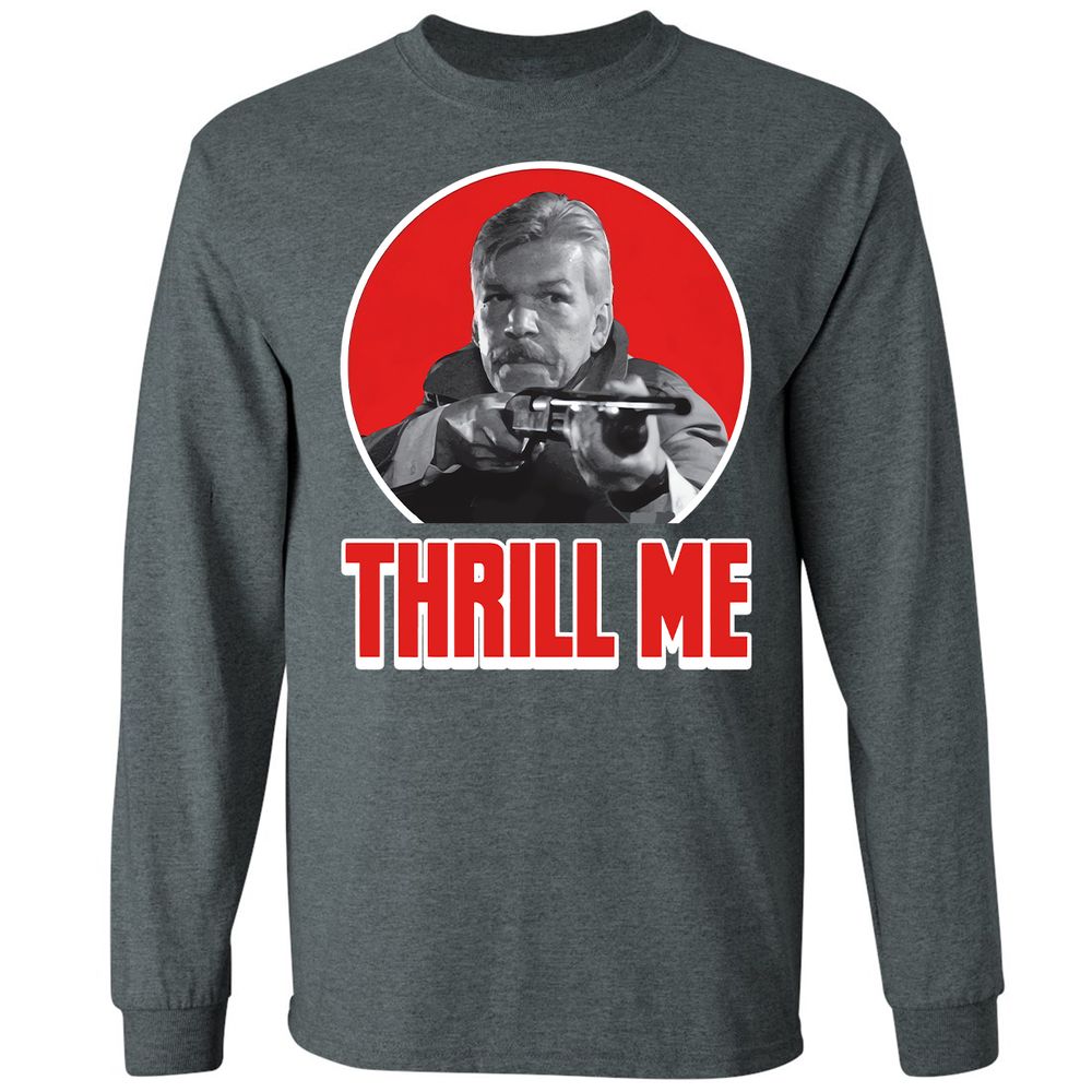 Long Sleeve T-Shirt - CRL87BTD - Dark Heather - 15