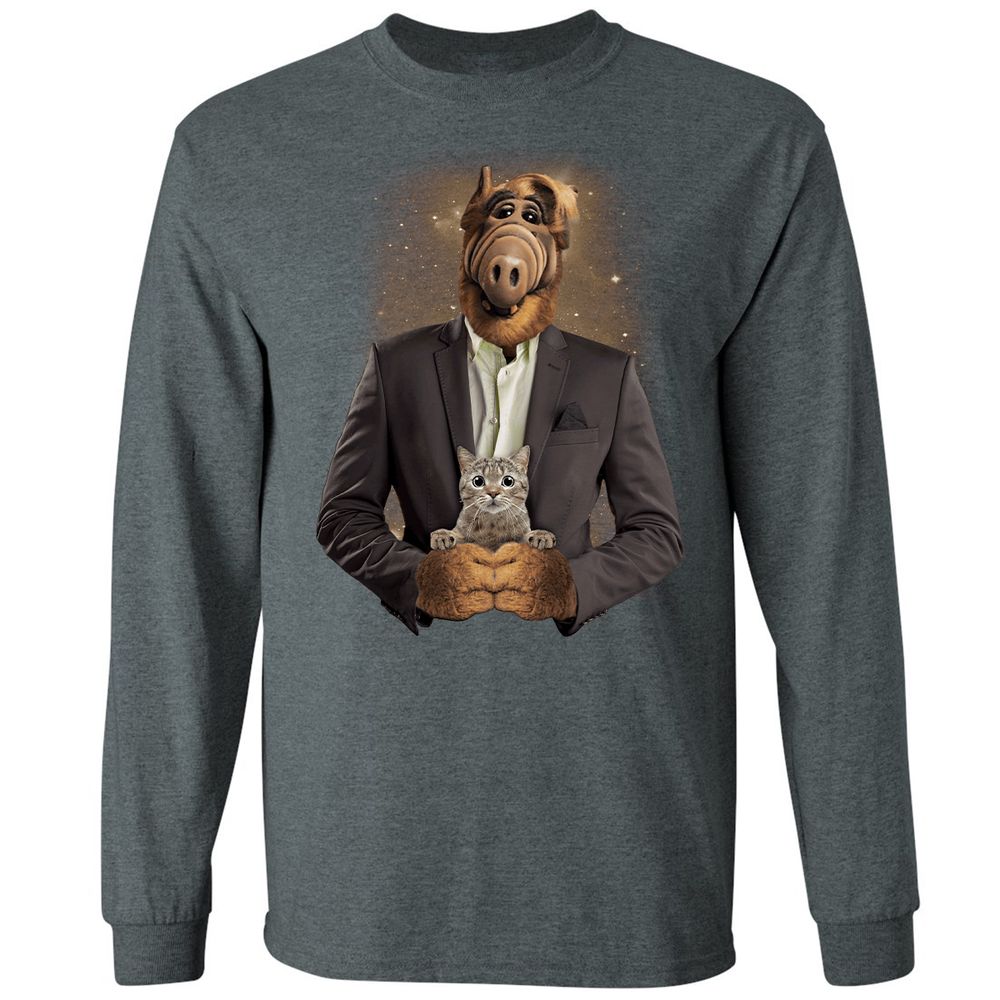 Long Sleeve T-Shirt - XUT5TWE8 - Dark Heather - 15