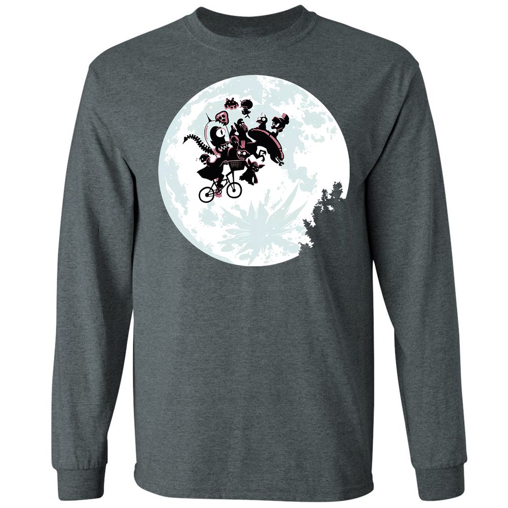 Long Sleeve T-Shirt - EKCHF856 - Dark Heather - 15