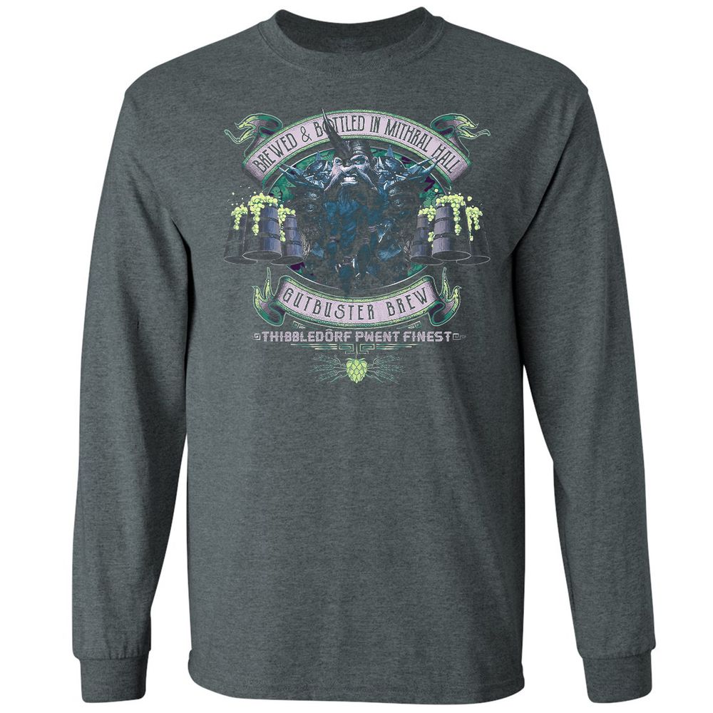 Long Sleeve T-Shirt - U41VSE24 - Dark Heather - 15
