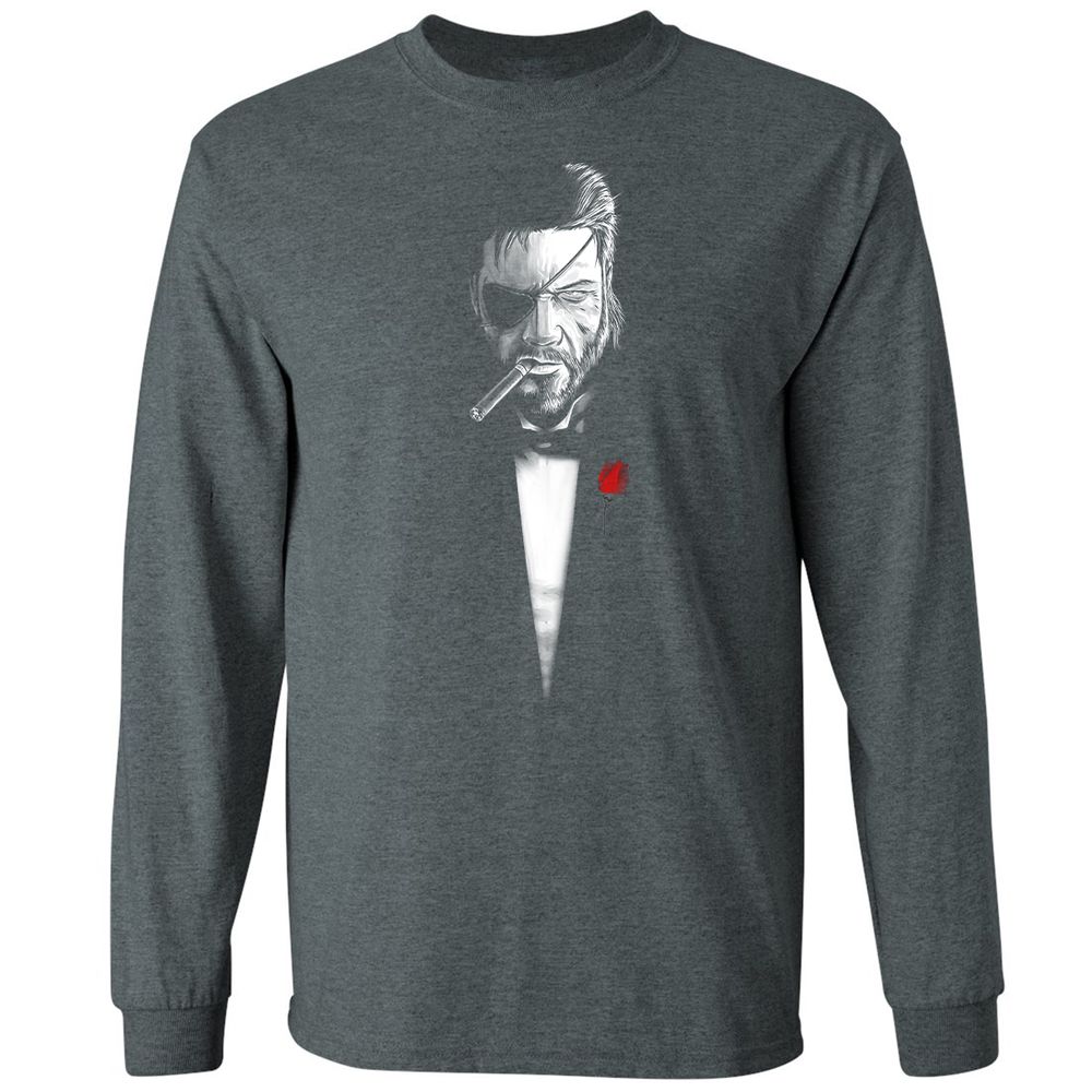 Long Sleeve T-Shirt - PERN3KVX - Dark Heather - 15