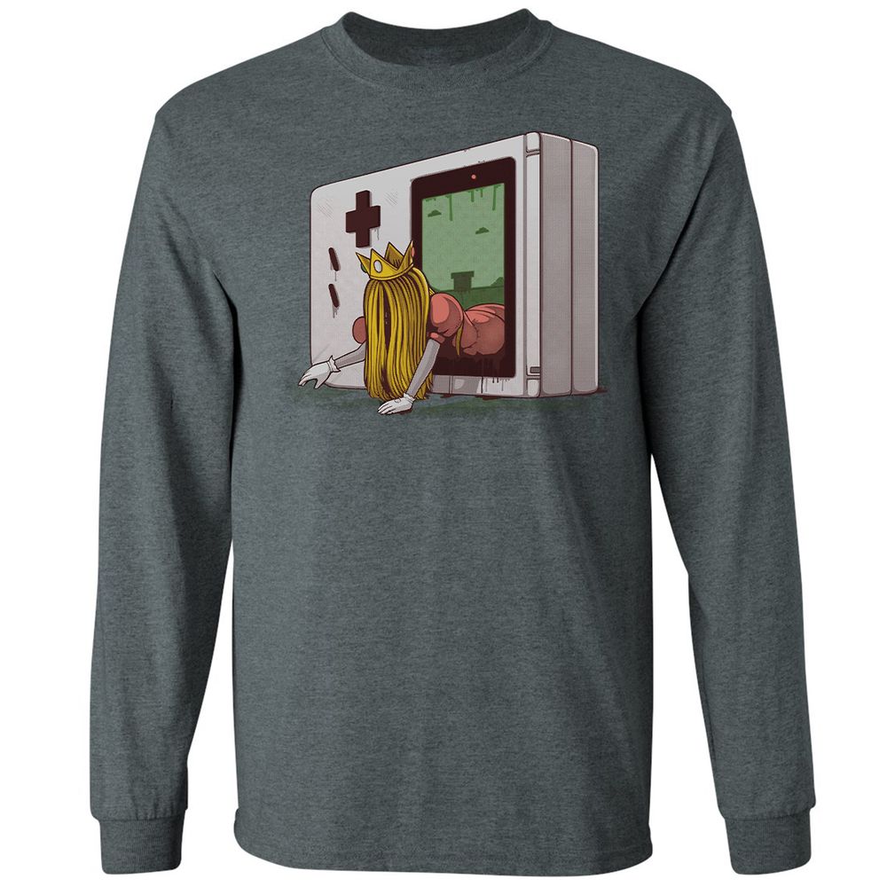 Long Sleeve T-Shirt - VD3BWJD1 - Dark Heather - 15