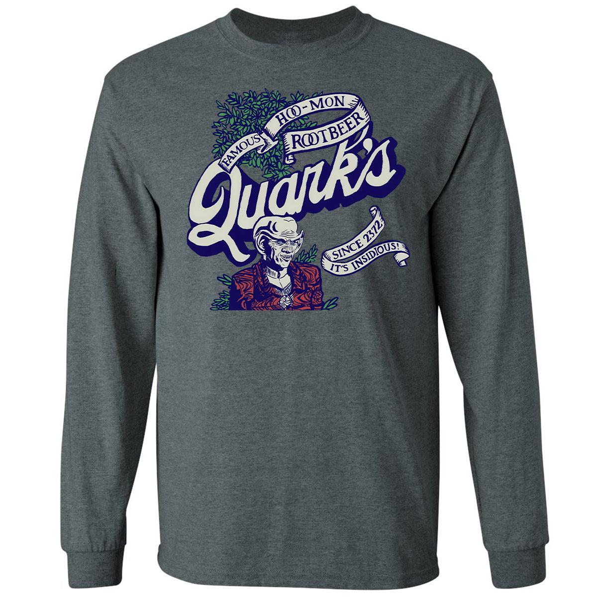 Long Sleeve T-Shirt - XU1QG7ZF - Dark Heather - 15