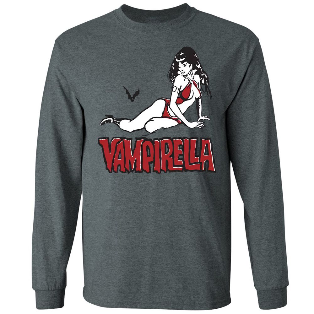 Long Sleeve T-Shirt - Q3WY31CW - Dark Heather - 15