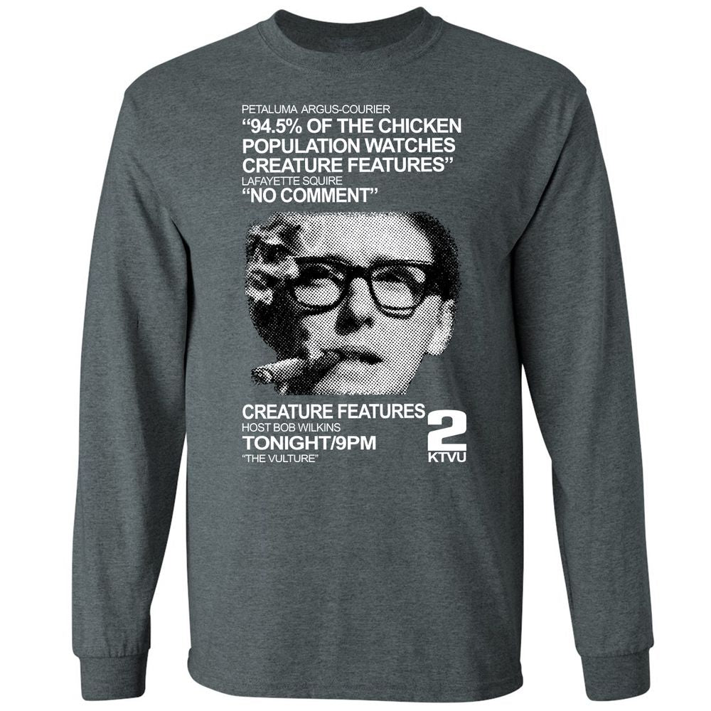 Long Sleeve T-Shirt - 958MXFX2 - Dark Heather - 15
