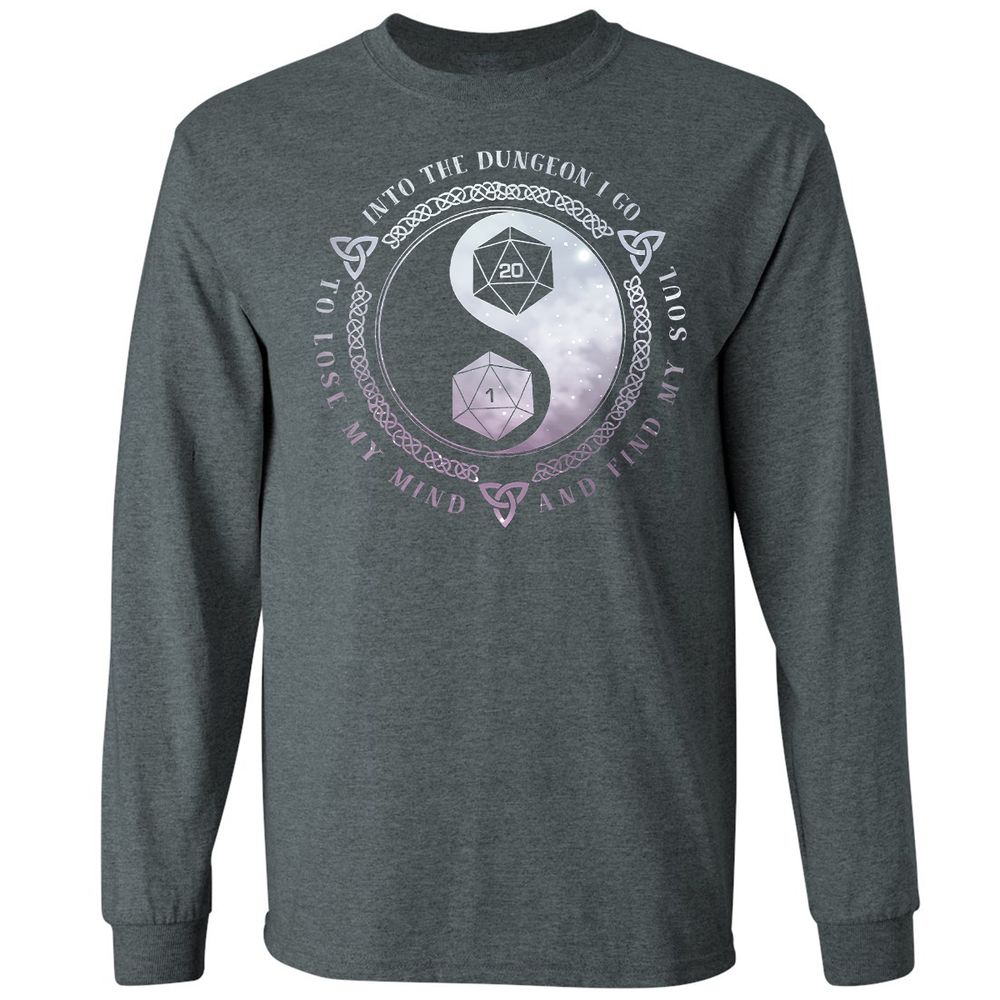 Long Sleeve T-Shirt - F8JC95E4 - Dark Heather - 15