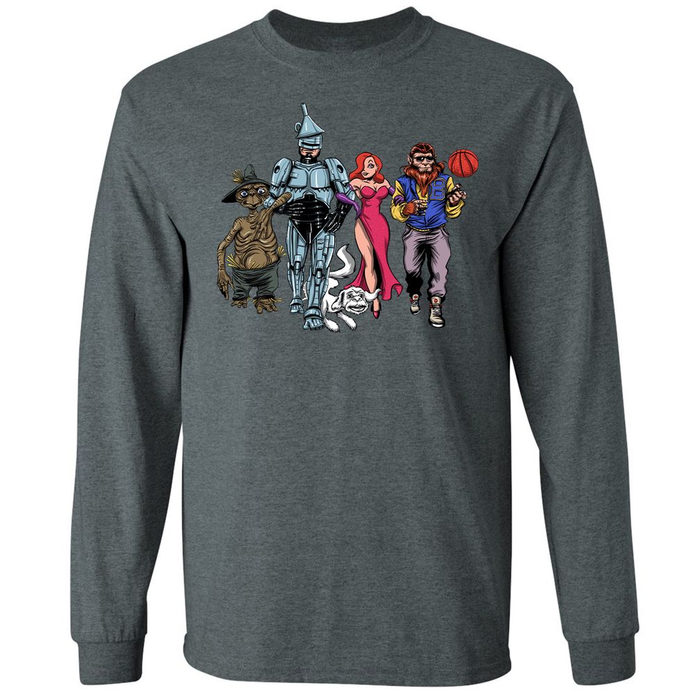 Long Sleeve T-Shirt - 1KE3M3WN - Dark Heather - 15