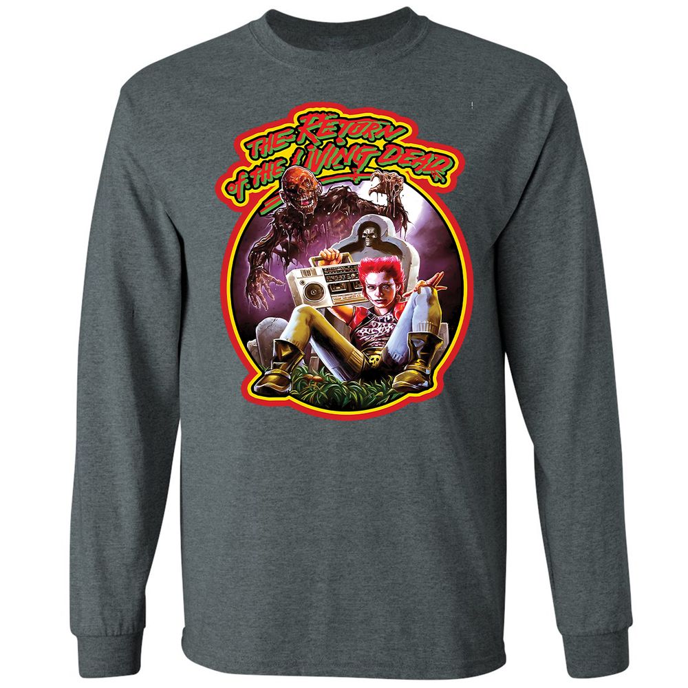 Long Sleeve T-Shirt - Q6SLMM2L - Dark Heather - 15