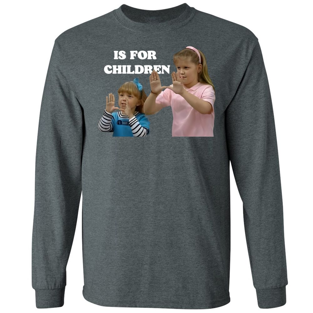 Long Sleeve T-Shirt - SRCD5Q8F - Dark Heather - 15