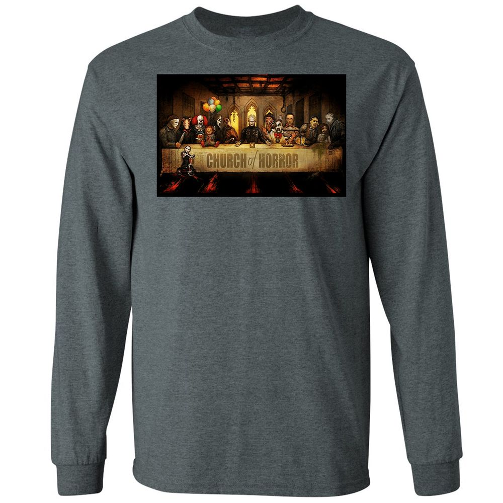 Long Sleeve T-Shirt - KKN2JXLU - Dark Heather - 15