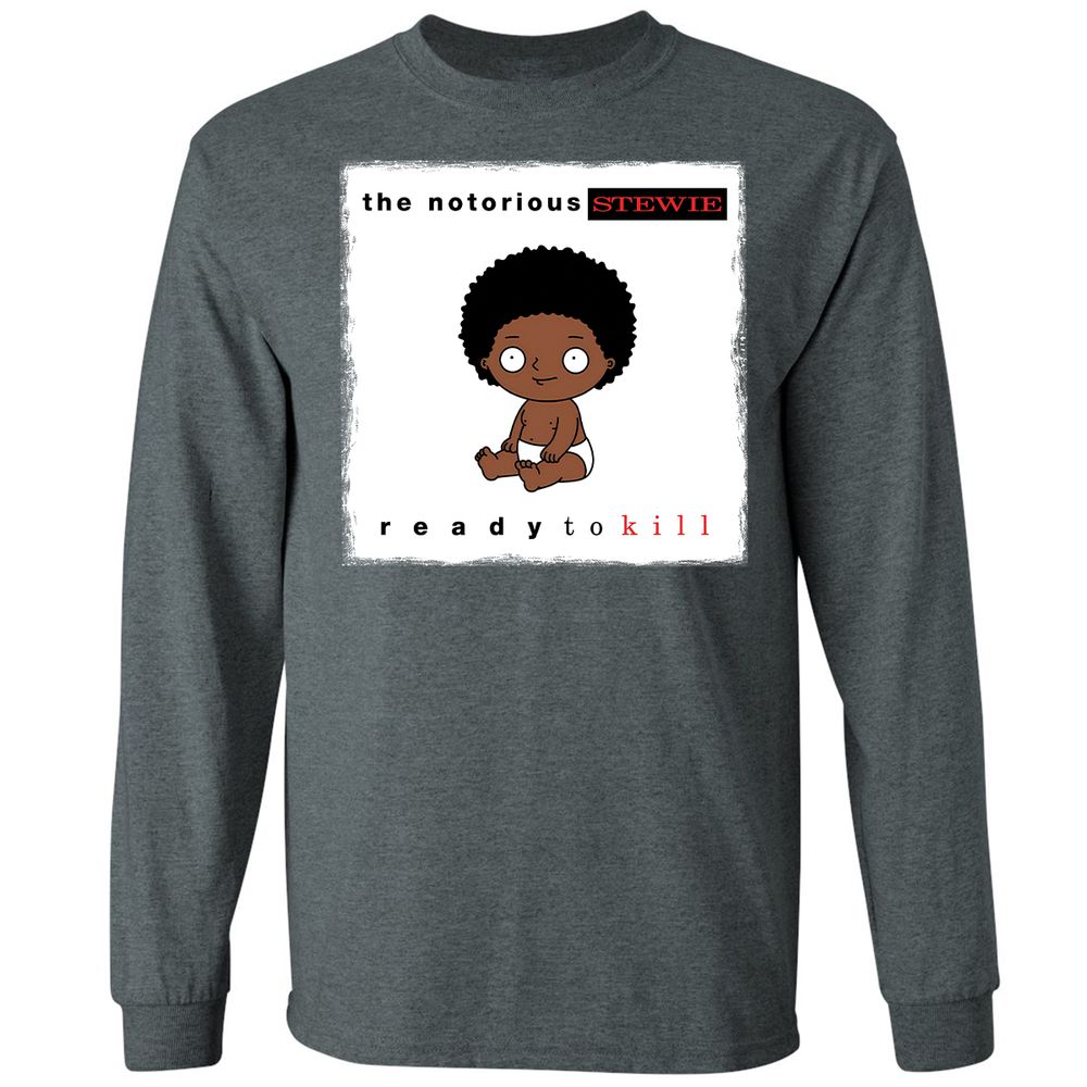 Long Sleeve T-Shirt - U9YY5CX4 - Dark Heather - 15