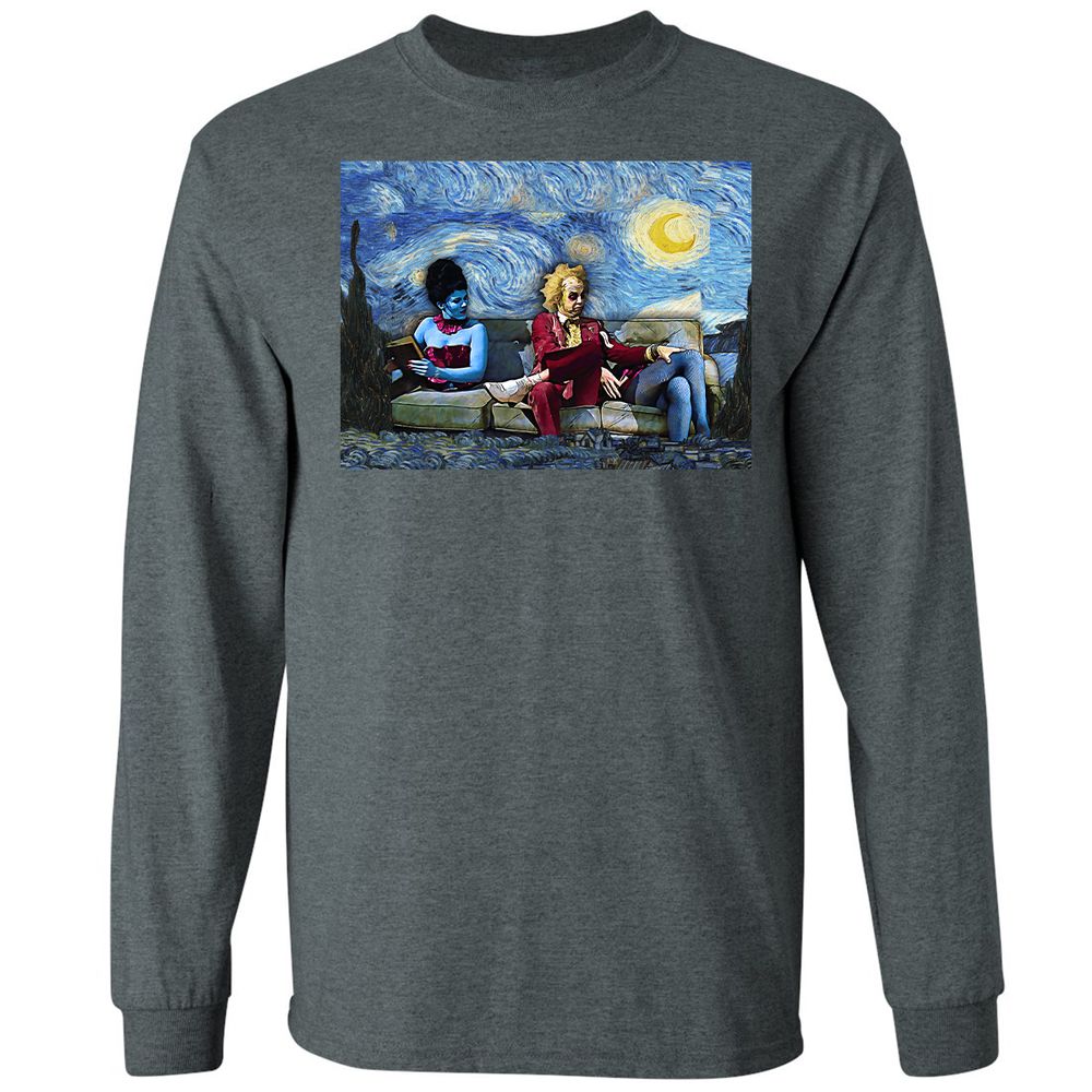 Long Sleeve T-Shirt - UJXUFJK8 - Dark Heather - 15