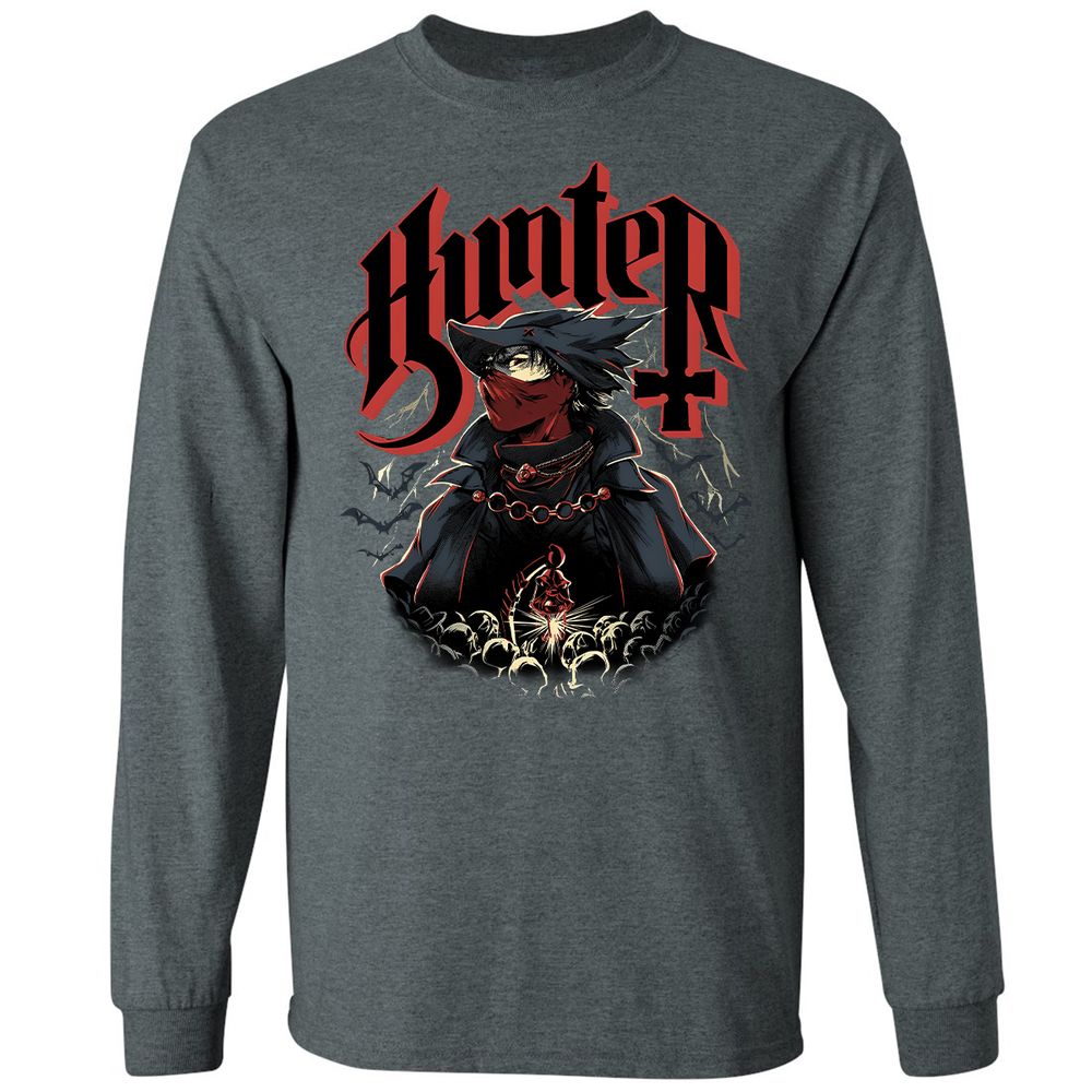 Long Sleeve T-Shirt - KSYBQNE2 - Dark Heather - 15