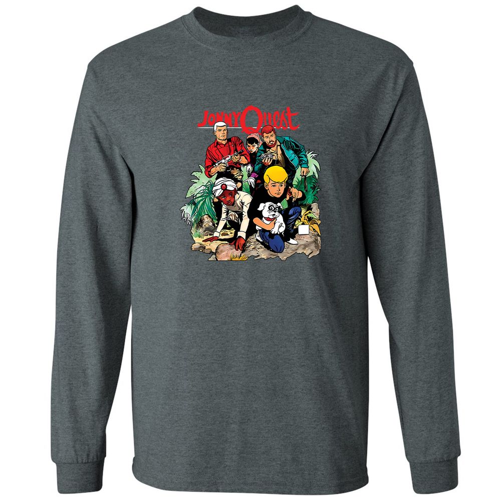 Long Sleeve T-Shirt - 7EQVG73D - Dark Heather - 15