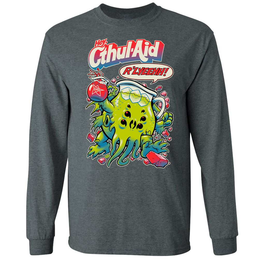 Long Sleeve T-Shirt - U75DYL9L - Dark Heather - 15