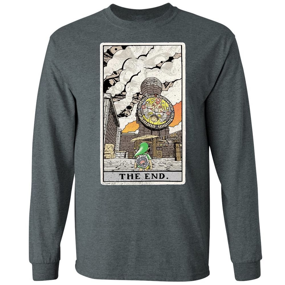 Long Sleeve T-Shirt - 1EUCX9NV - Dark Heather - 15