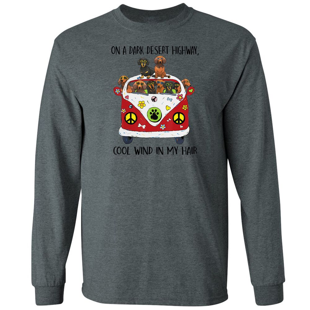 Long Sleeve T-Shirt - YHVC1FNU - Dark Heather - 15