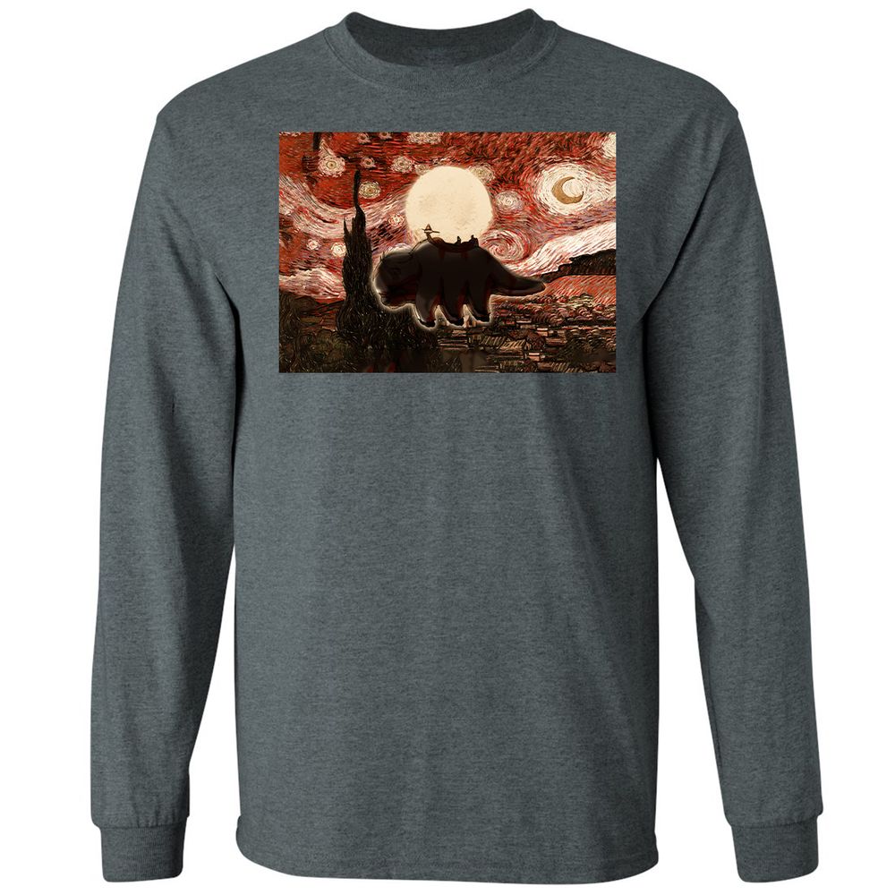 Long Sleeve T-Shirt - ZGB5KKC9 - Dark Heather - 15