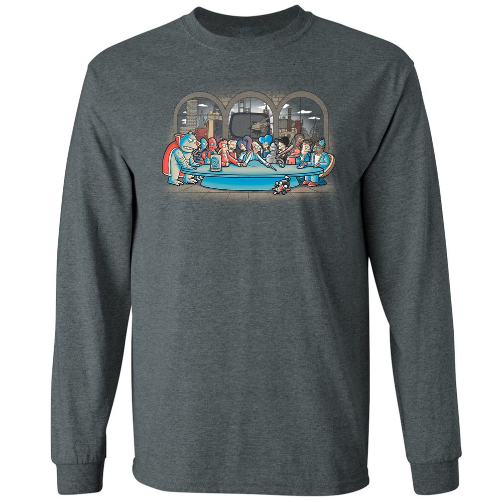 Long Sleeve T-Shirt - LAYJQ7C7 - Dark Heather - 15