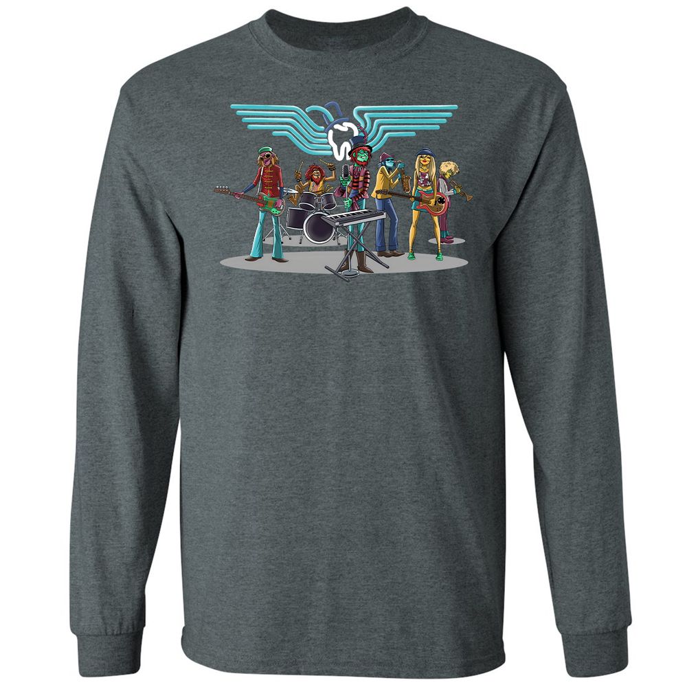 Long Sleeve T-Shirt - F1ZGCY2D - Dark Heather - 15