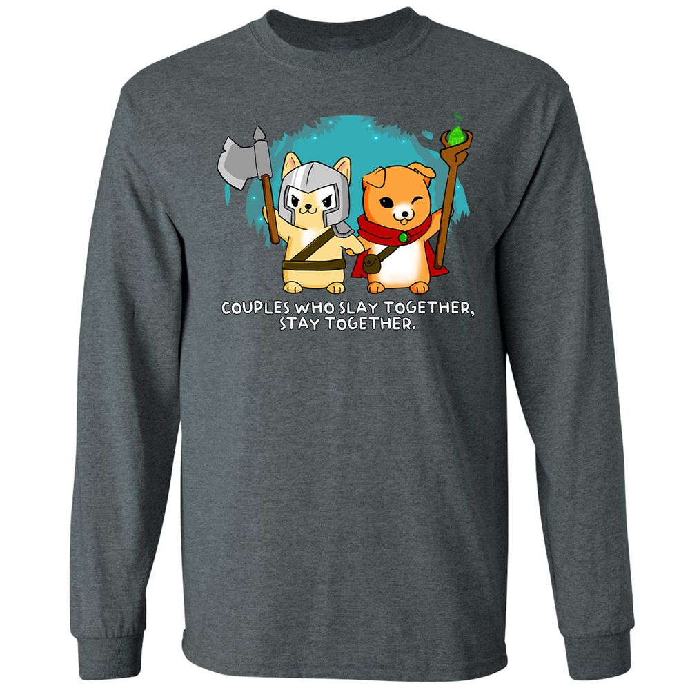 Long Sleeve T-Shirt - J6SNXX27 - Dark Heather - 15