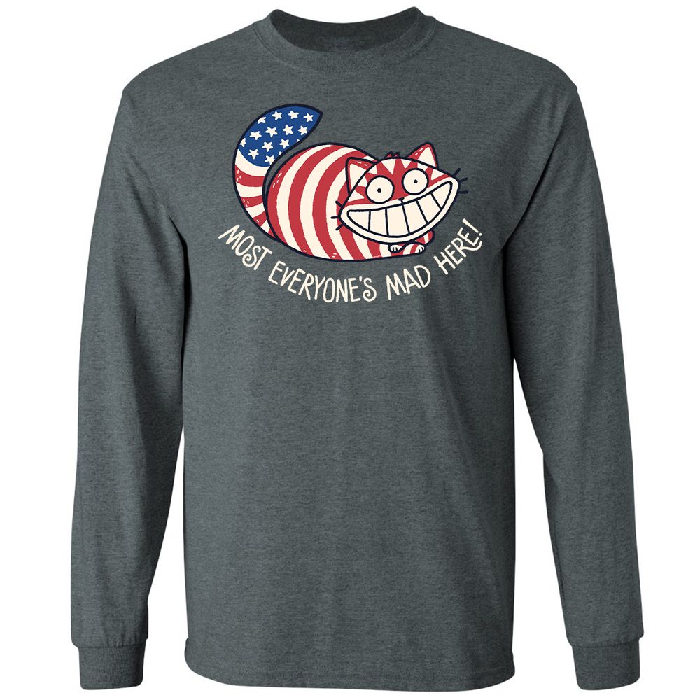Long Sleeve T-Shirt - 8M8FTHQK - Dark Heather - 15