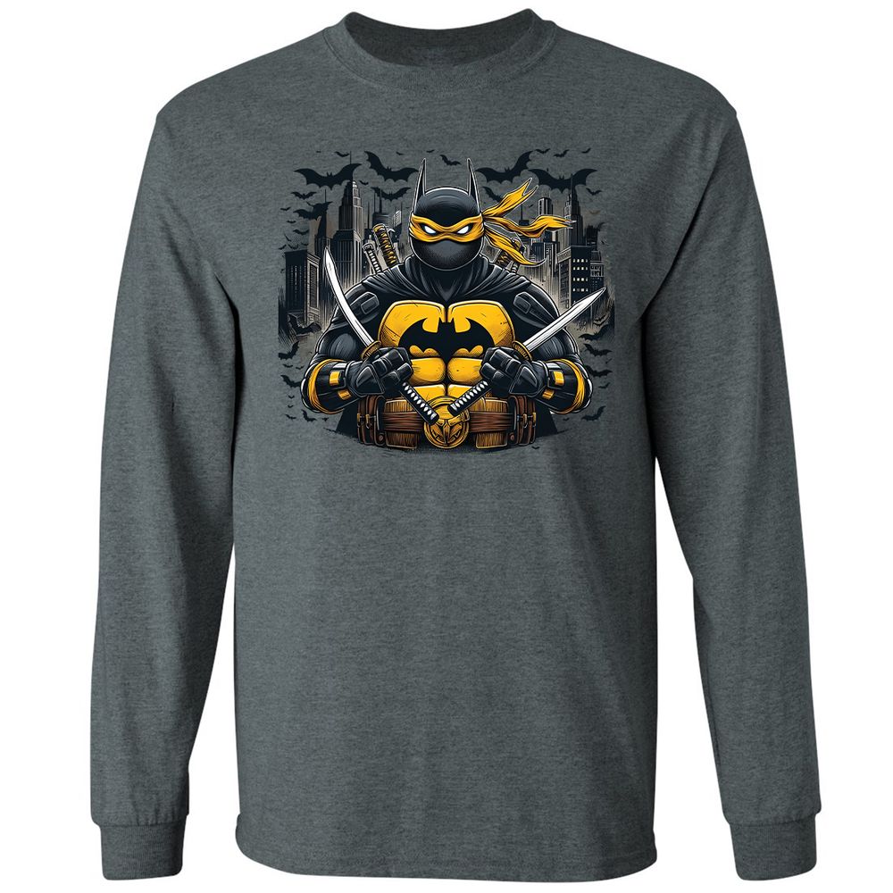 Long Sleeve T-Shirt - NNAB67TK - Dark Heather - 15