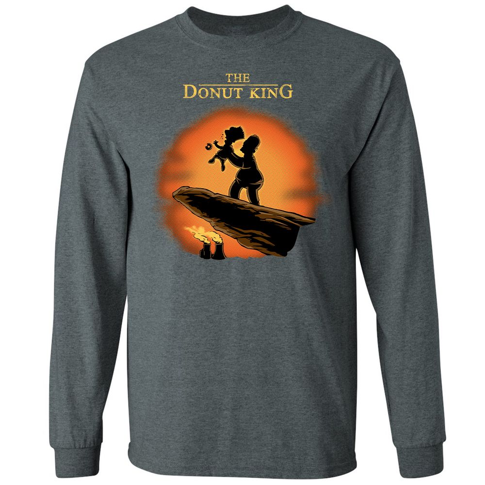 Long Sleeve T-Shirt - 1VLDTJDC - Dark Heather - 15