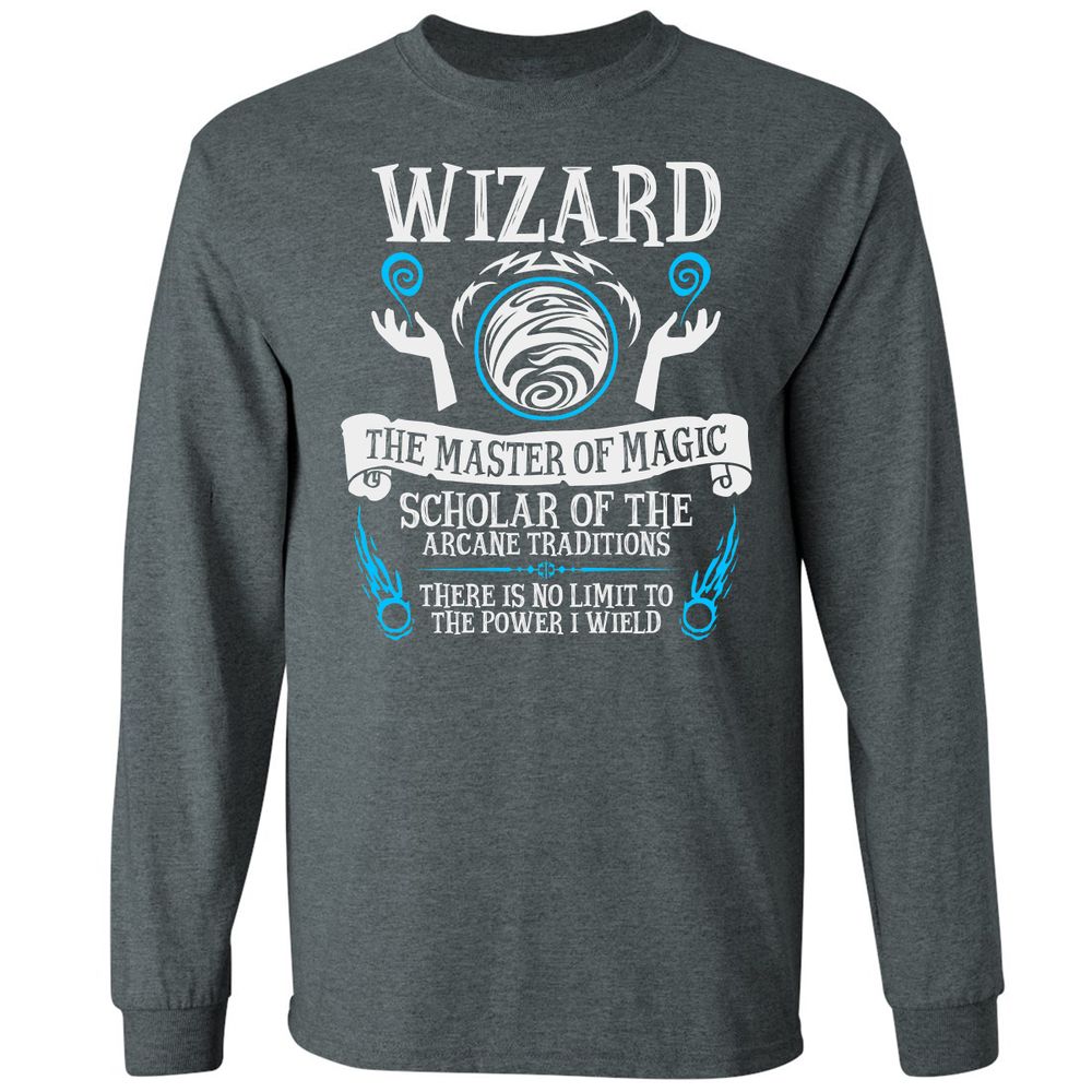 Long Sleeve T-Shirt - ZFJ9JUS2 - Dark Heather - 15