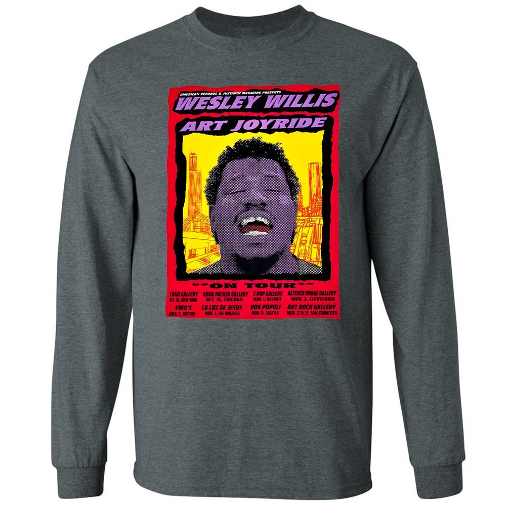 WESLEY WILLIS - ART JOYRIDE - Dark Heather - 15