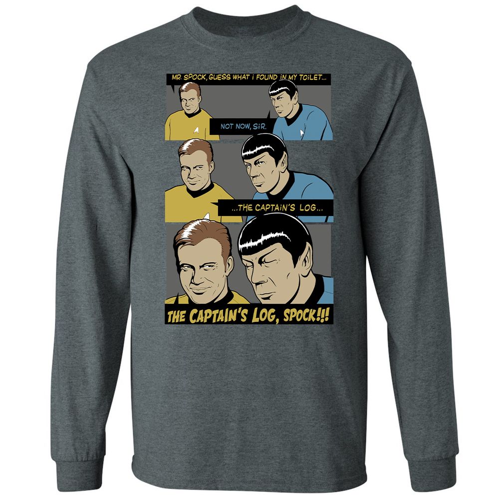 Long Sleeve T-Shirt - LLH8CCUV - Dark Heather - 15