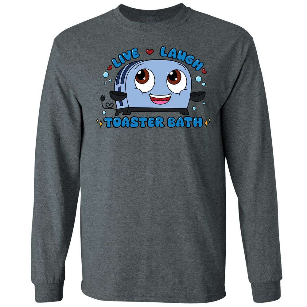 Long Sleeve T-Shirt - K6ENSU6F - Dark Heather - 15