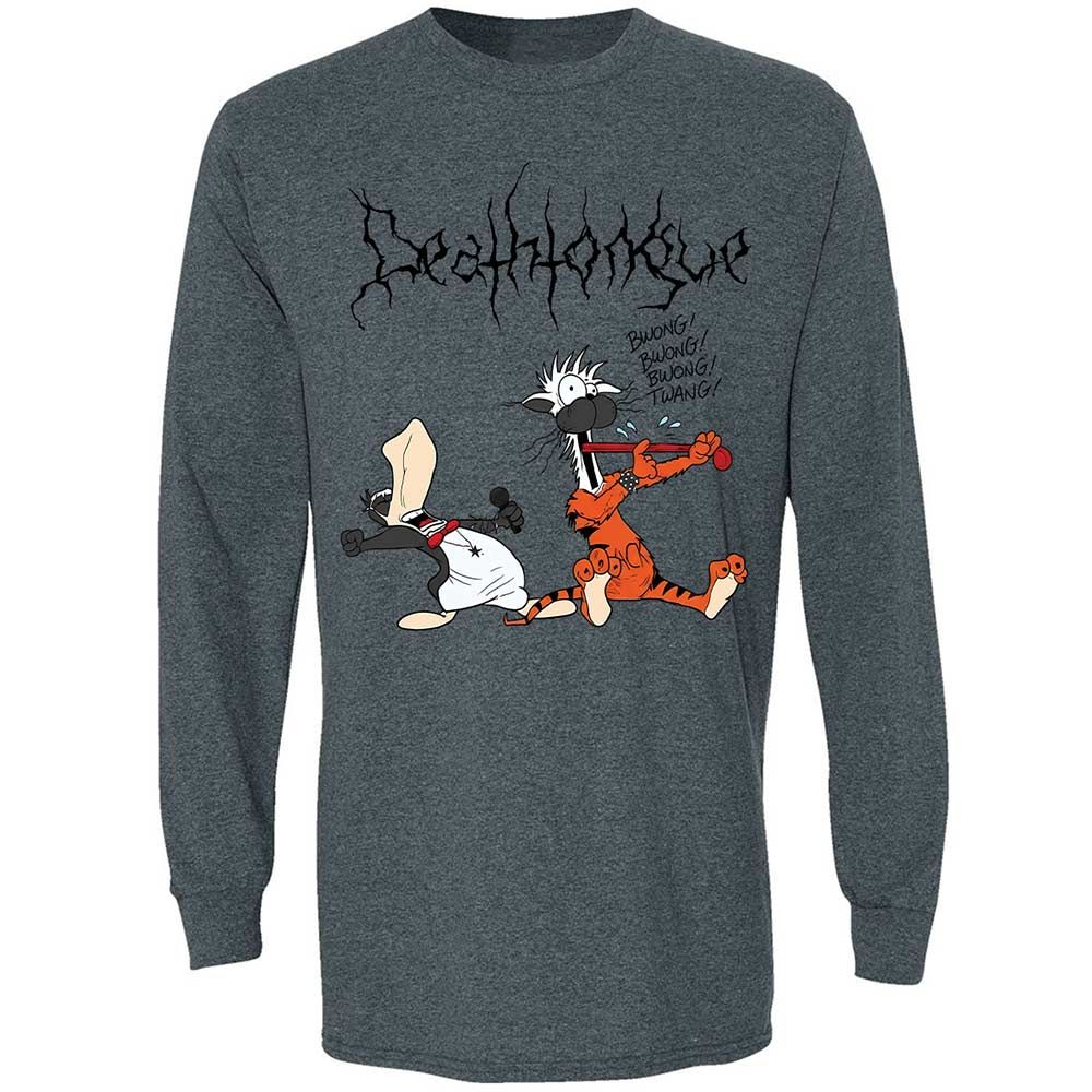 Long Sleeve T-Shirt - T8KKJ5UF - Dark Heather - 15