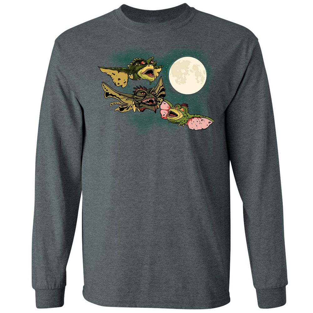 Long Sleeve T-Shirt - 3CDVTM34 - Dark Heather - 15