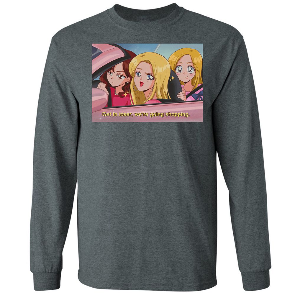 Long Sleeve T-Shirt - 15WY8E5U - Dark Heather - 15