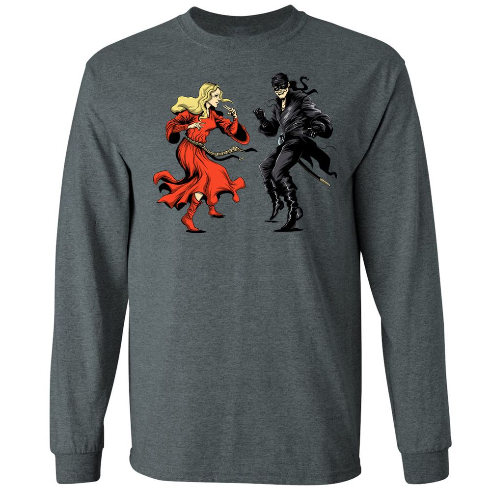 Long Sleeve T-Shirt - HAQXCRDK - Dark Heather - 15